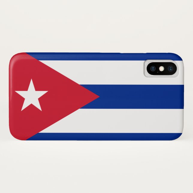 Capa Para iPhone, Case-Mate Bandeira de Cuba (Verso (Horizontal))