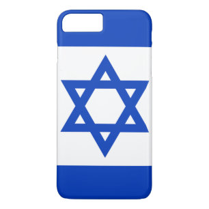 Capa iPhone 8 Plus/7 Plus bandeira de Israel