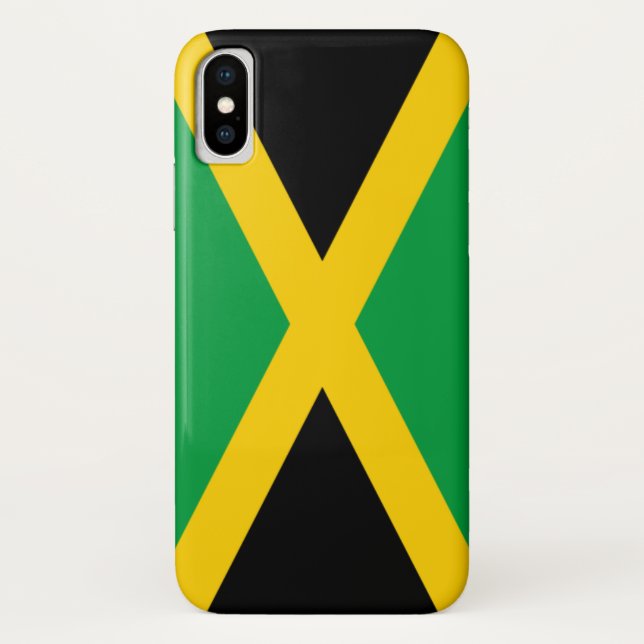 Capa Para iPhone, Case-Mate Bandeira de Jamaica (Verso)