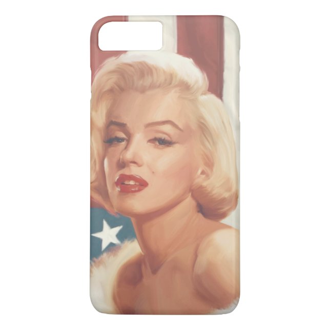 Capa Para iPhone, Case-Mate Bandeira de Marilyn (Verso)