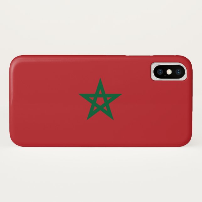 Capa Para iPhone, Case-Mate Bandeira de Marrocos (Verso (Horizontal))