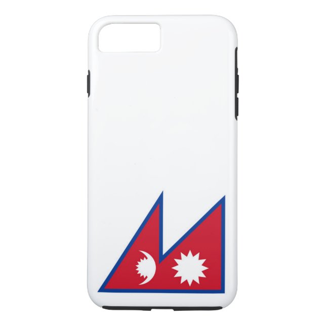 Capa Para iPhone, Case-Mate Bandeira de Nepal (Verso)