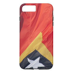 Capa iPhone 8 Plus/7 Plus Bandeira de Ondas de Timor-Leste