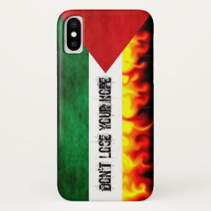Capa Para iPhone X Bandeira de Palestina