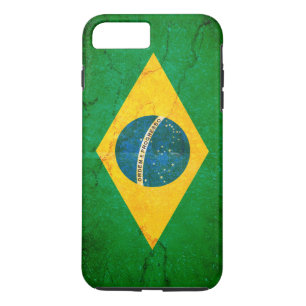 Capa Para iPhone Da Case-Mate Bandeira do Brasil no Grunge