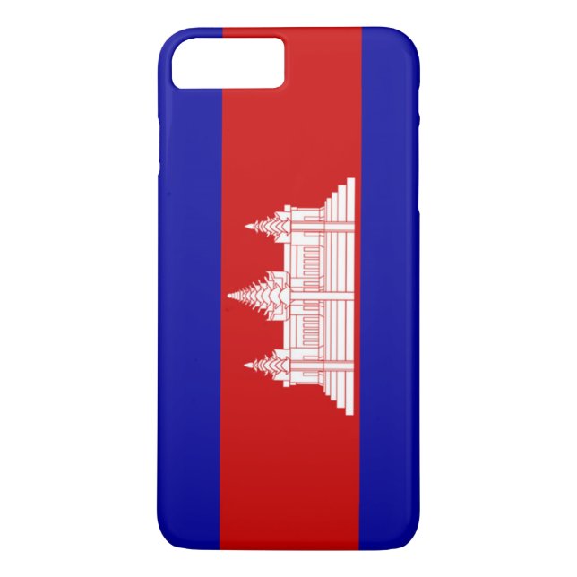 Capa Para iPhone, Case-Mate Bandeira do Camboja (Verso)