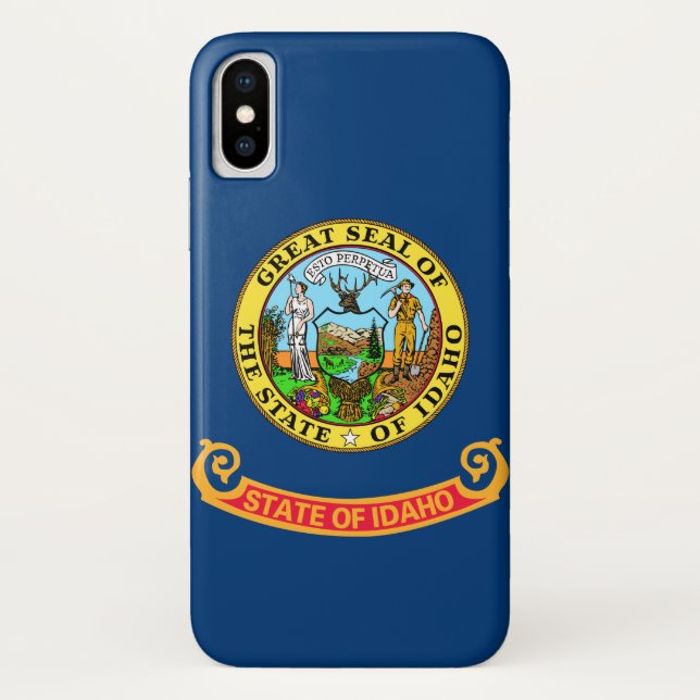 Capa Para iPhone, Case-Mate Bandeira do Estado de Idaho (Verso)