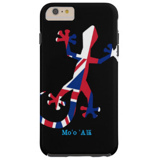 Capa Tough Para iPhone 6 Plus Bandeira do geco de Havaí