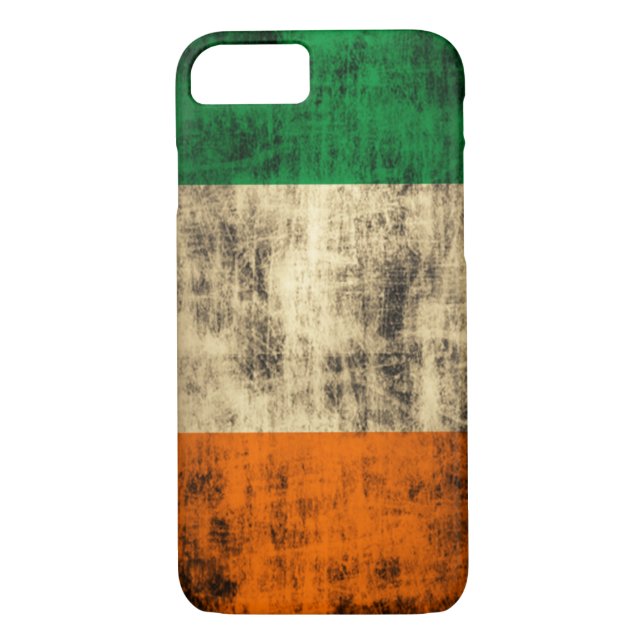 Capa Para iPhone, Case-Mate Bandeira do irlandês do Grunge (Verso)