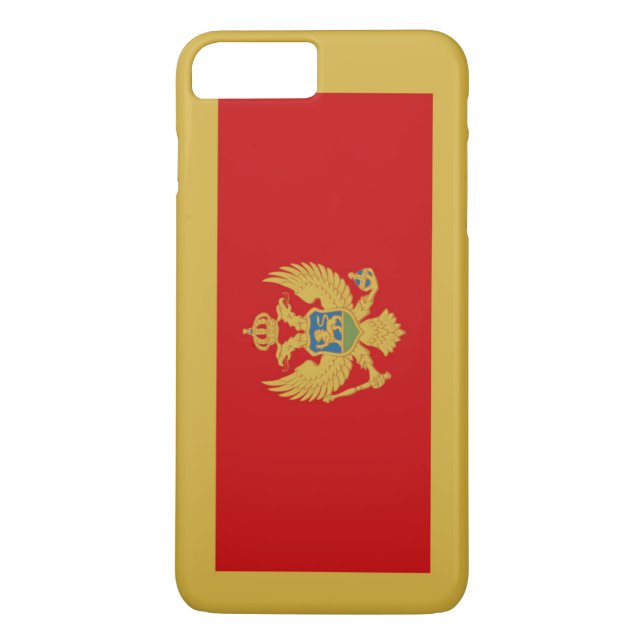 Capa Para iPhone, Case-Mate Bandeira do Montenegro (Verso)