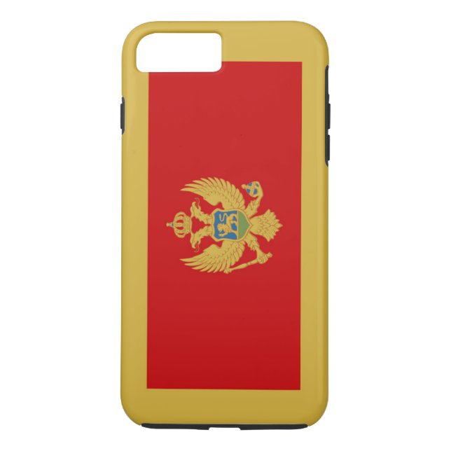 Capa Para iPhone, Case-Mate Bandeira do Montenegro (Verso)