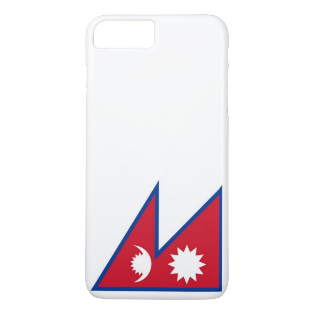 Capa Para iPhone, Case-Mate Bandeira do Nepal (Verso)