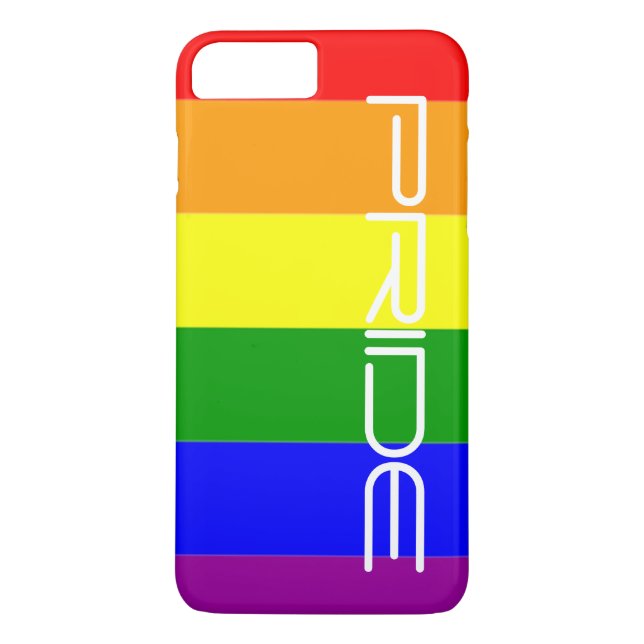 Capa Para iPhone, Case-Mate Bandeira do Orgulho Gay Bandeira Arco-íris (Verso)
