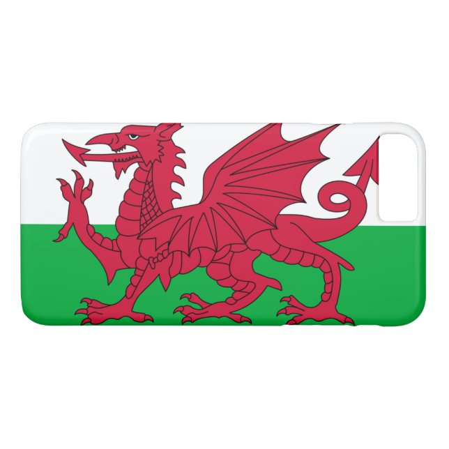 Capa Para iPhone, Case-Mate bandeira do País de Gales (Verso (Horizontal))