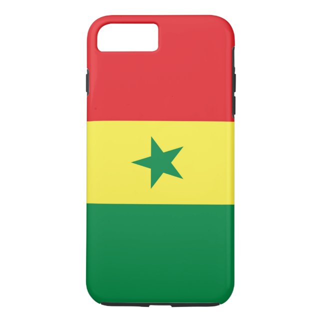 Capa Para iPhone, Case-Mate Bandeira do Senegal (Verso)