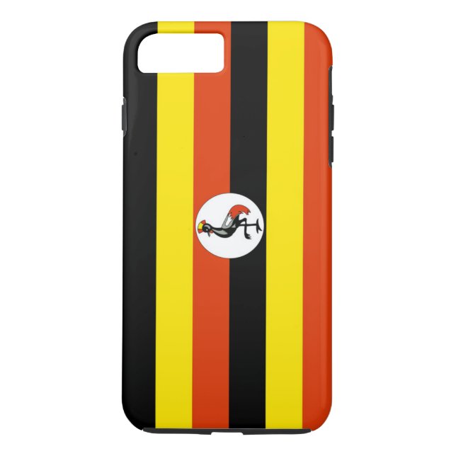 Capa Para iPhone, Case-Mate Bandeira do Uganda (Verso)