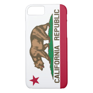 Capa Para iPhone Da Case-Mate Bandeira do urso da república de Califórnia