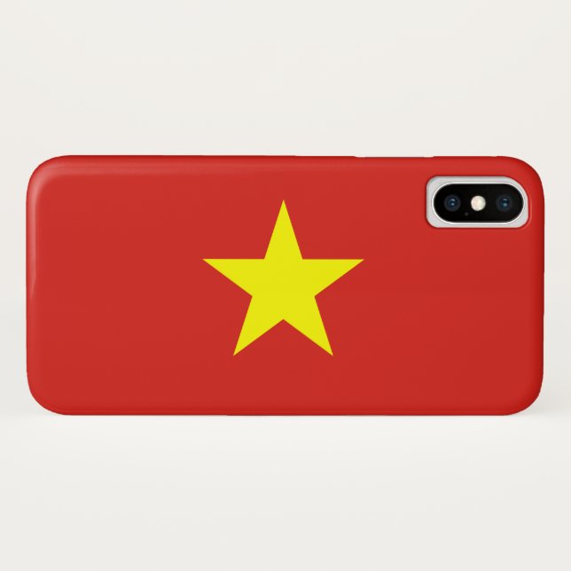Capa Para iPhone, Case-Mate Bandeira do Vietname (Verso (Horizontal))