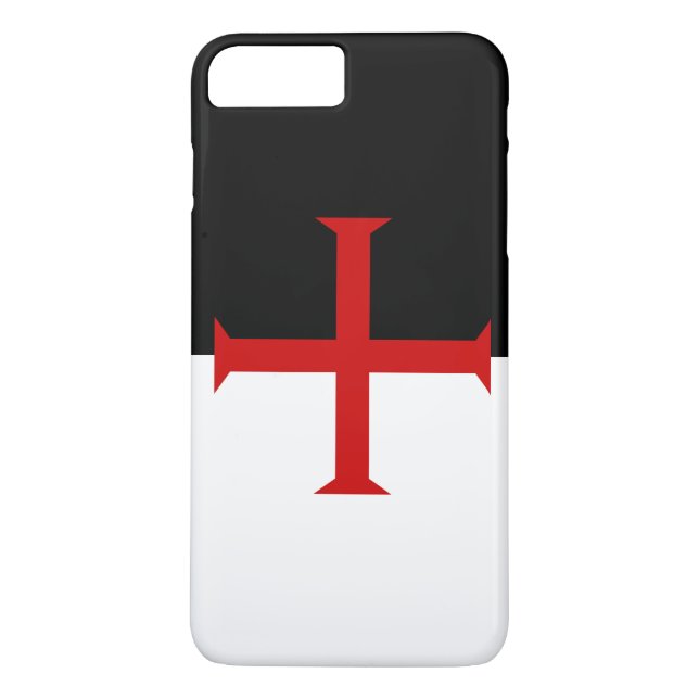 Capa Para iPhone, Case-Mate Bandeira dos Cavaleiros Templários (Verso)
