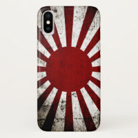 Bandeira preta de Sun de ascensão de Japão do