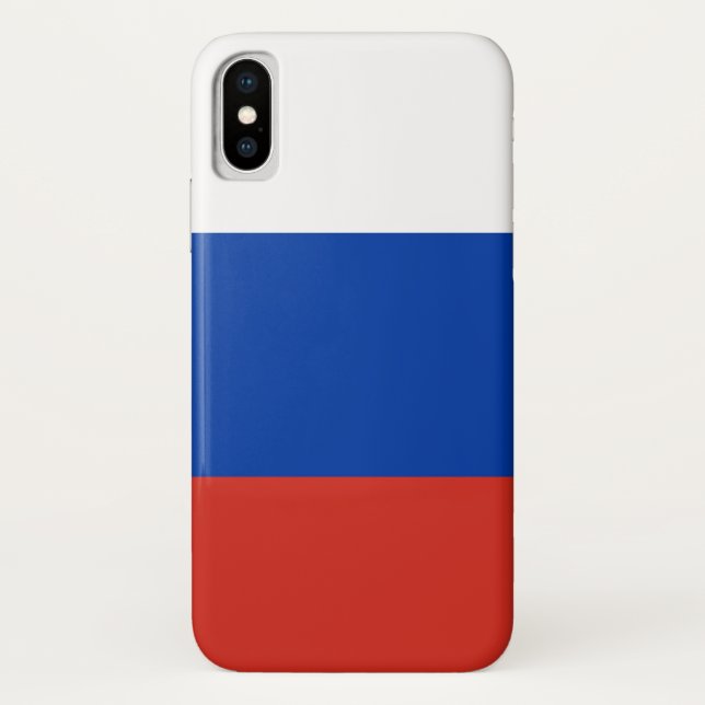 Capa Para iPhone, Case-Mate Bandeira Russa (Rússia) (Verso)