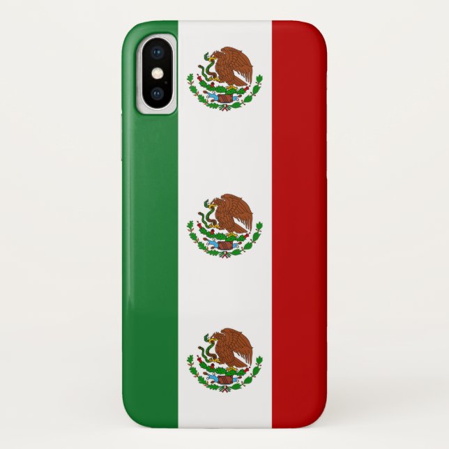 Capa Para iPhone, Case-Mate Bandera Mexicana (Verso)