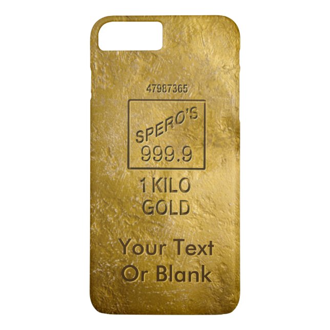 Capa Para iPhone, Case-Mate Bar Dourado (Verso)