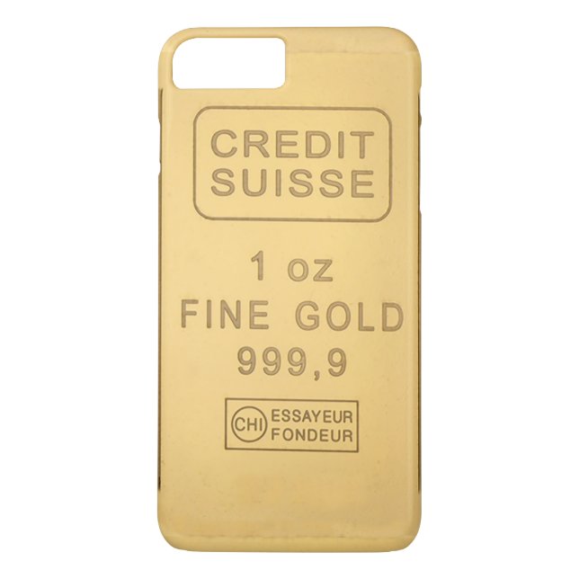 Capa Para iPhone, Case-Mate Bar Dourado girado (Verso)