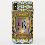 Capa Para iPhone Da Case-Mate Barnetcue Dubois Girly Barroco II Monograma<br><div class="desc">Procurando um acessório de telefone de designer? Fale fora porque é todo o estilo romântico nesta temporada com o seu equipamento! Vestir o telefone celular com este monograma francês Chic XS Max, caso que você pode personalizar. Ele vai lhe dar mais uma aparência de charme do mundo antigo. Faz um...</div>