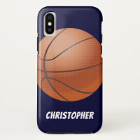 Basquete, Azul, Nome Personalizado
