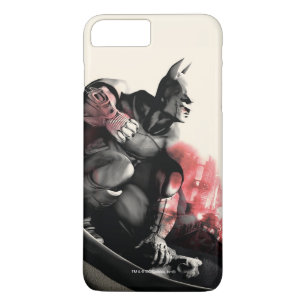 Capa iPhone 8 Plus/7 Plus Batman City Smoke