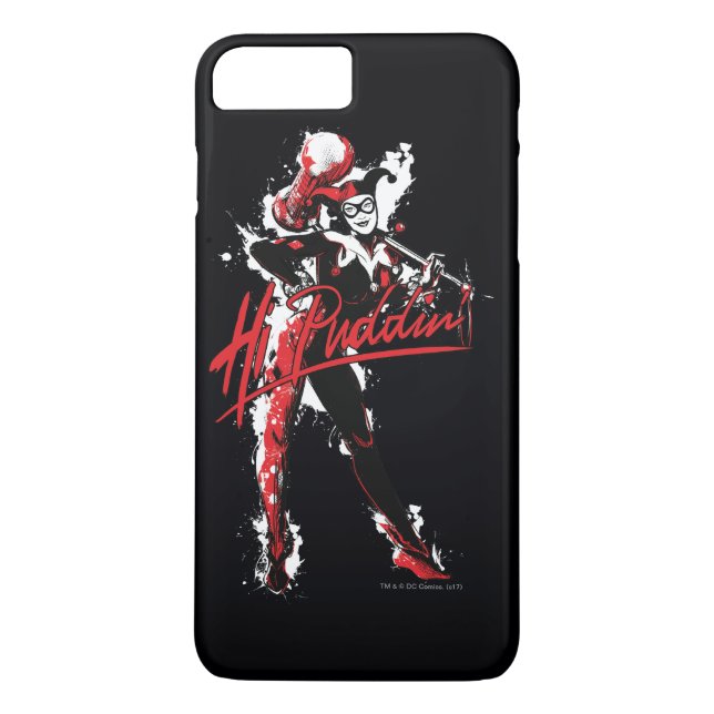 Capa Para iPhone, Case-Mate Batman | Harley Quinn "Hi Puddin" Tinta (Verso)