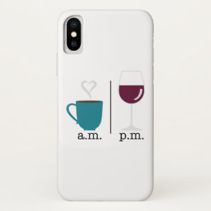 Capa Para iPhone Da Case-Mate Bebidas da noite da manhã