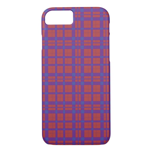 Capa Para iPhone, Case-Mate beige tartan (Verso)