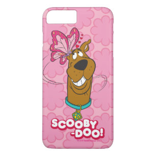 Capa iPhone 8 Plus/7 Plus Beijos da borboleta de Scooby-Doo