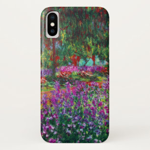 Capa Para iPhone Da Case-Mate Belas artes de Claude Monet do jardim da íris
