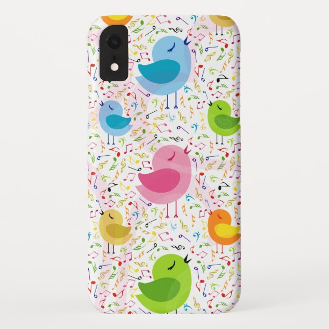 Capa Para iPhone, Case-Mate Belas Aves Cantando (Verso)