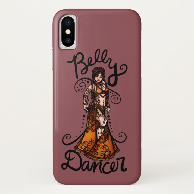 Capa Para iPhone, Case-Mate Belly Dancer Goddese (Verso)