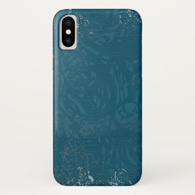 Capa Para iPhone, Case-Mate Belo Design Azul Celta (Verso)