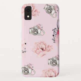 Capa Para iPhone Da Case-Mate Belo Pastel Floral Rosa
