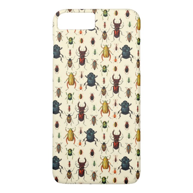 Capa Para iPhone, Case-Mate Besouros do vintage (Verso)
