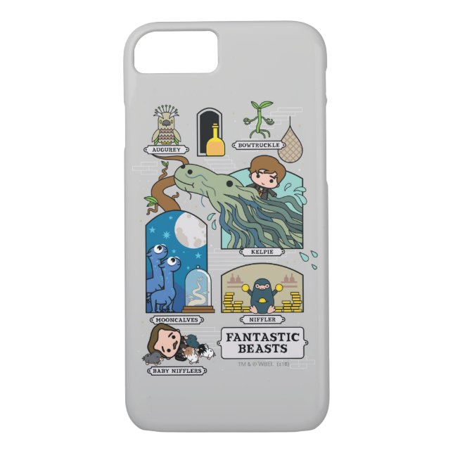 Capa Para iPhone, Case-Mate Bestas De Cartoons Em Habitats (Verso)
