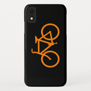 Capa Para iPhone XR Bicicleta alaranjada