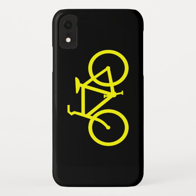 Capa Para iPhone, Case-Mate Bicicleta Amarela (Verso)