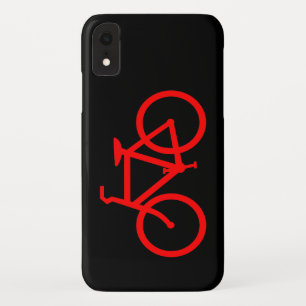 Capa Para iPhone XR Bicicleta vermelha