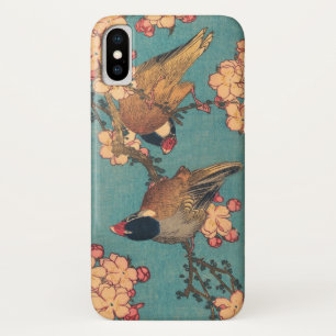 Capa Para iPhone Da Case-Mate Birds Flowers Hokusai Art Japonês