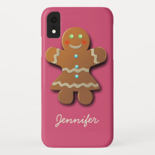 Capa Para iPhone XR Biscoito customizável do pão-de-espécie