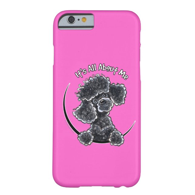 Capa Para iPhone, Case-Mate Black Toy Poodle IAAM (Verso)