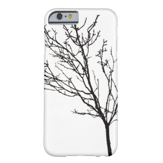 Capa Barely There Para iPhone 6 Black Tree Branches White Sky