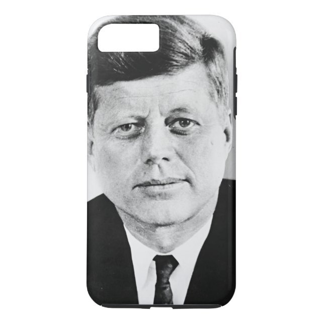 Capa Para iPhone, Case-Mate Black & White JFK John F. Kennedy (Verso)